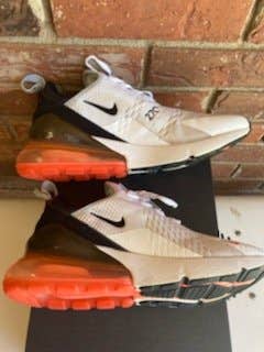 Nike Air Max 270 White Youth Used Men's Size 8.0 (Women's 9.0) Nike Shoes