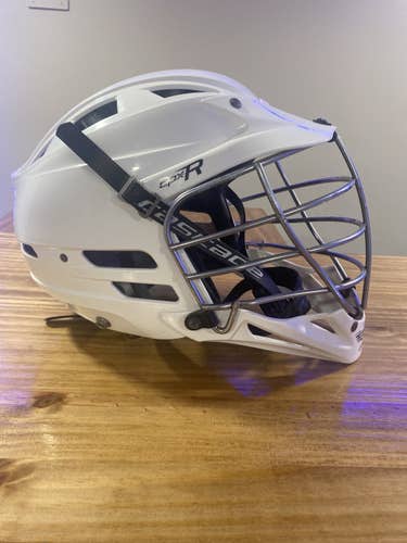 White Youth Player's Cascade CPX-R Helmet
