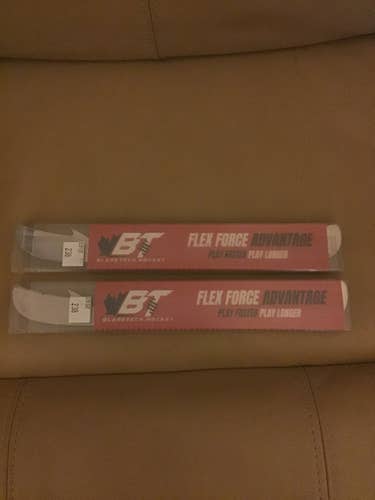 @Cb45 2pack  bladetech size 238 mm steel hockey skate runners for Lightspeed edge trigger holders