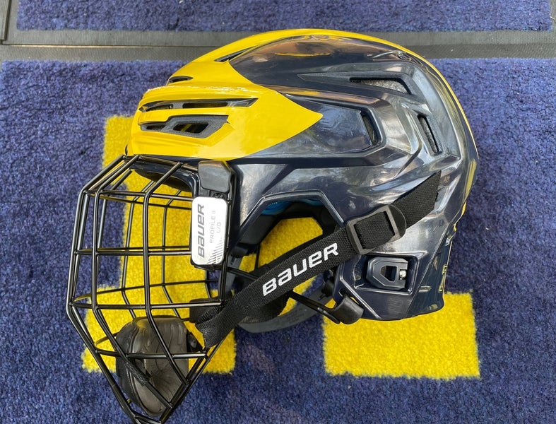 University of Michigan Hockey Game Helmet #7