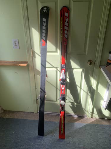 Used Volkl Racing Skis With Bindings