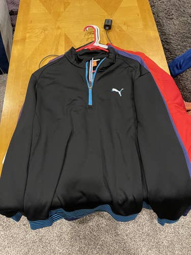 Black Used XXL Puma Shirt