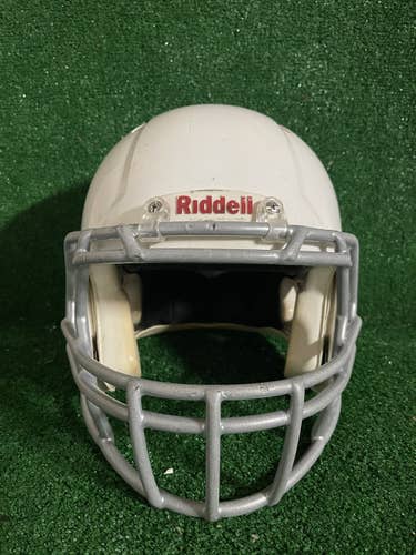 Adult Used Medium - Riddell Speed Helmet - White