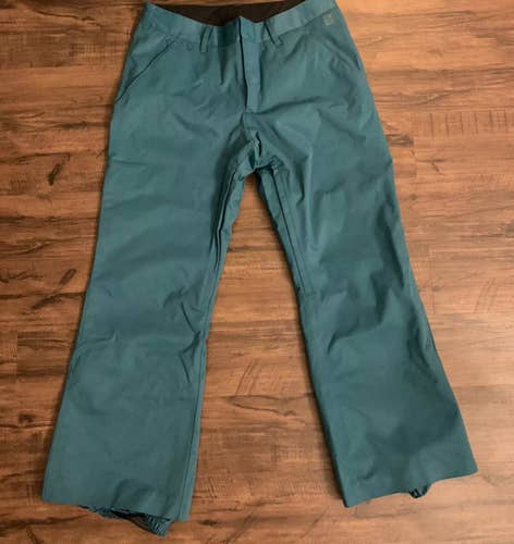 Green Men's Adult New Small Ski Pants