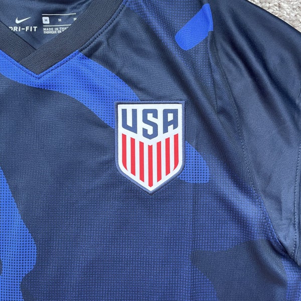 Nike U.S. 2021 Stadium Away Women's Soccer Jersey in Navy/Red, Size: Medium