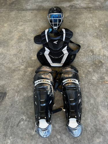 Used Easton Gametime Catcher's Set