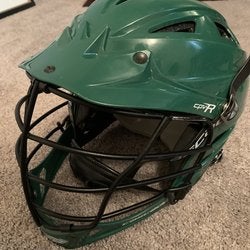 Lightly Used Green Cascade CPV-R Helmet Youth