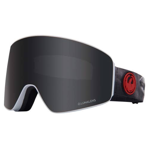 New Dragon PXV Snow Goggles Murky Waters w/Lumalens Dk Smoke Lens + Lumalens Rose Lens (HM14)