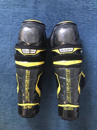 Used Bauer Supreme S29 Shin Pads