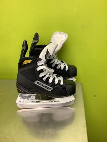 Used Bauer Supreme Pro Youth 10.0 Ice Skates Ice Hockey Skates