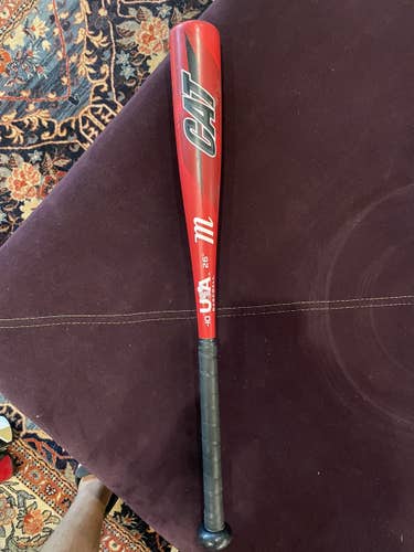 Kid Pitch (9YO-13YO)  Alloy (-10) 16 oz 26" CAT Bat