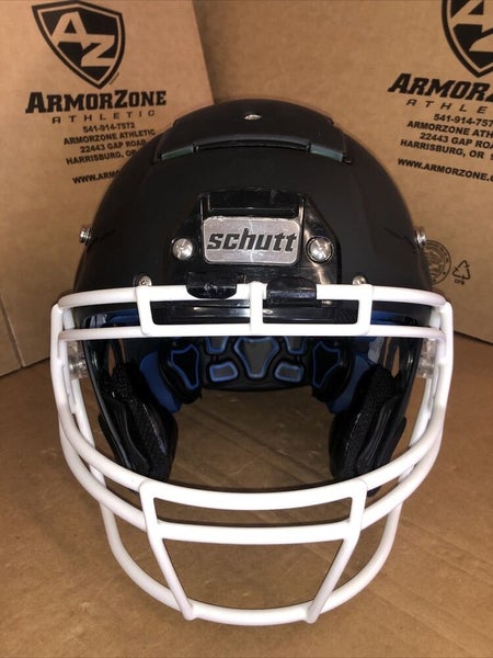 USED SCHUTT F-7 VTD ADULT FOOTBALL HELMET - LARGE - FLAT BLACK