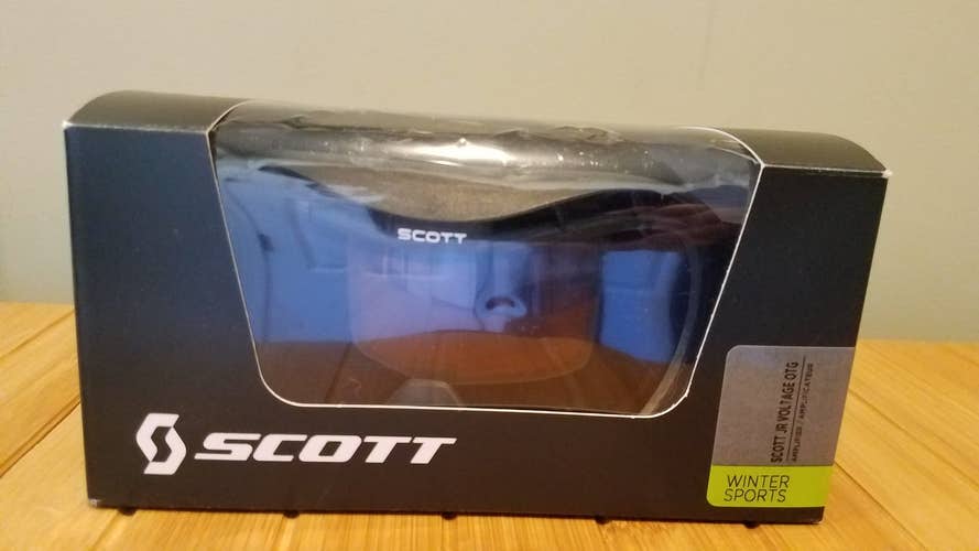 Black New Kid's Scott Ski Goggles Medium