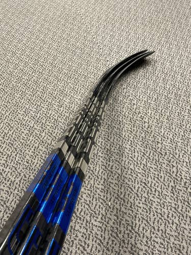 3-PACK Bauer 2S Pro left P88 curve 67 flex pro stock hockey stick