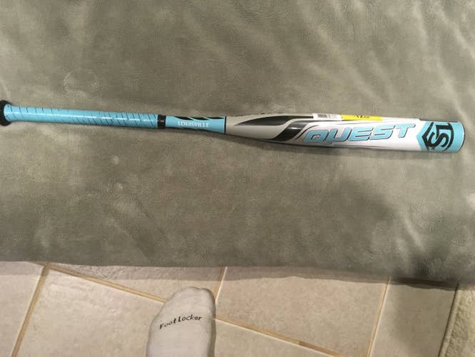 White New Kid Pitch (9YO-13YO) 2020 Louisville Slugger Alloy Bat (-12) 19 oz 31"