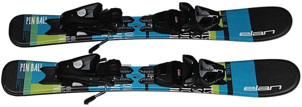 NEW kids Skis Elan 2021 skis 70cm with new size adjsutable bindings set NEW 2021