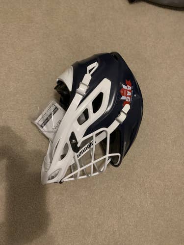 Warrior AAG New Burn lacrosse helmet
