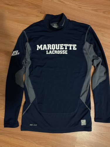 Marquette Lacrosse Large Nike Long Sleeve Compression