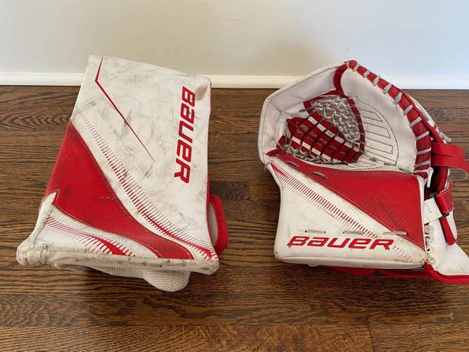 Red Junior Used Bauer Regular Supreme S27