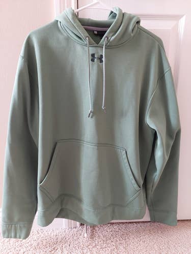 Green Adult Men's Used Medium Under Armour Sweatshirt