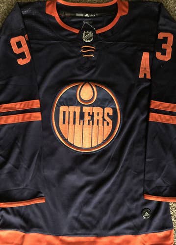 Edmonton Oilers Alternate Jersey NHL Adidas