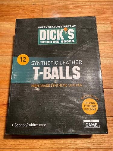 New Tee Balls 12 Pack (1 Dozen)