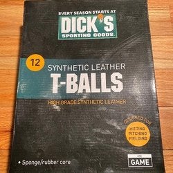 New Tee Balls 12 Pack (1 Dozen)