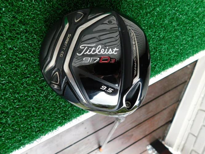 Titleist 917D3 9.5* Driver w/ Aldila ROGUE MAX Extra-Stiff Flex Shaft