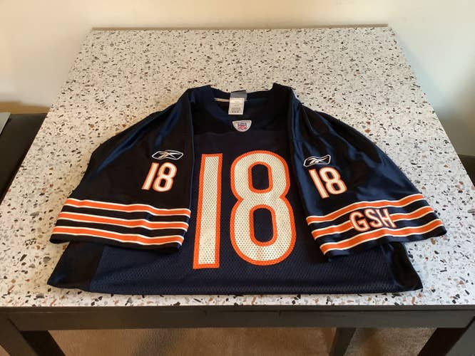 Blue Adult Men's Used Medium Reebok Jersey