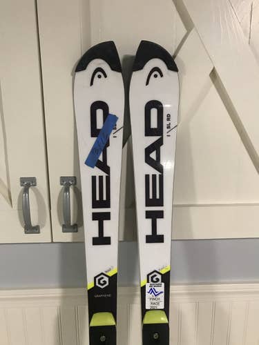 Used HEAD Racing World Cup Rebels i.SL RD Skis Without Bindings