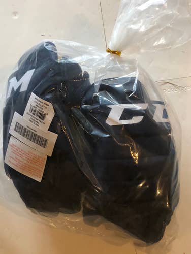 Navy Blue Junior CCM 12"  Ltp Gloves - New