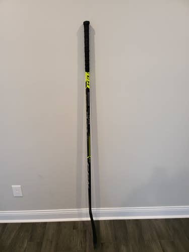 Used 1 game CCM Left Hand Super Tacks AS3 Pro 85 Flex Hockey Stick P90TM Max