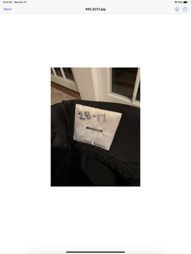 Senior Used Large Bauer Custom Pro Hockey Pants