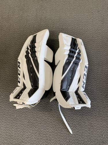 Used Ccm E-flex 4.5 26" Ice Hockey Goalie Leg Pads