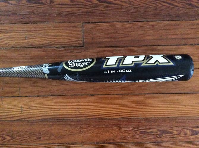 Used Kid Pitch (9YO-13YO) USSSA Certified Louisville Slugger Composite Bat 31" 20oz (-11)