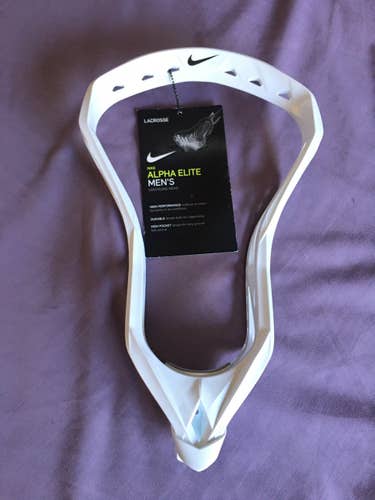 !!BRAND NWT!! Nike Alpha Elite Lacrosse Head Unstrung