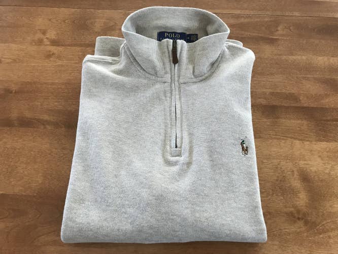 Polo Ralph Lauren Estate-Rib Cotton Quarter Zip Pullover
