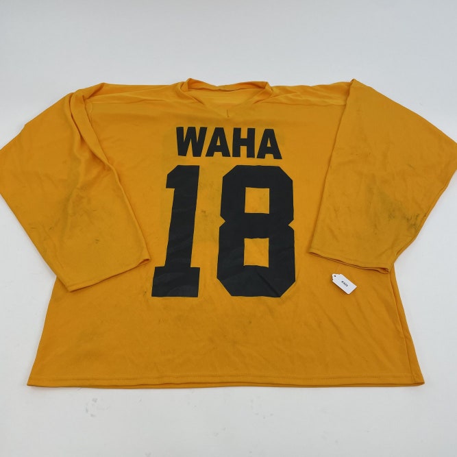Used Yellow Practice Jersey | Number 18 | Senior XL | R325