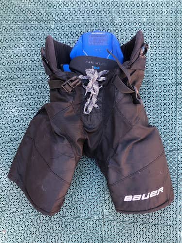 Black Used Junior Large Bauer Nexus Hockey Pants