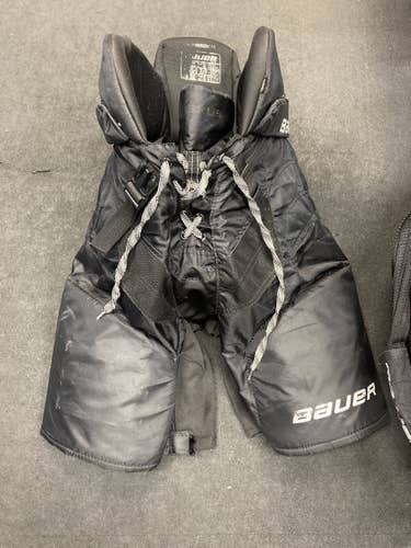 Black Senior Small Bauer  Nexus 600 Hockey Pants