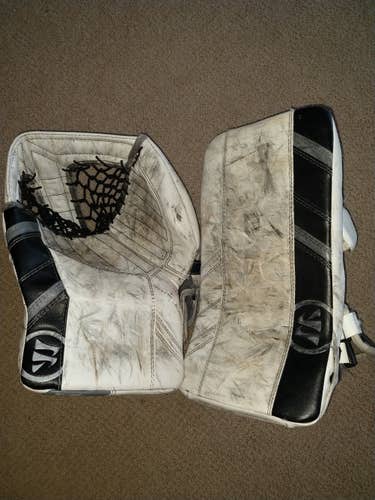 Warrior G3 pro goalie blocker and glove