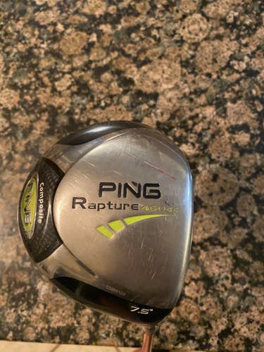 Ping Rapture 460cc Right Handed 7.5 Loft Driver