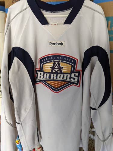 Oklahoma City Barons Pro Stock Practice Jersey size 56