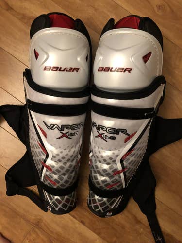 Senior Bauer Vapor X60 Shin Pads Pro Stock