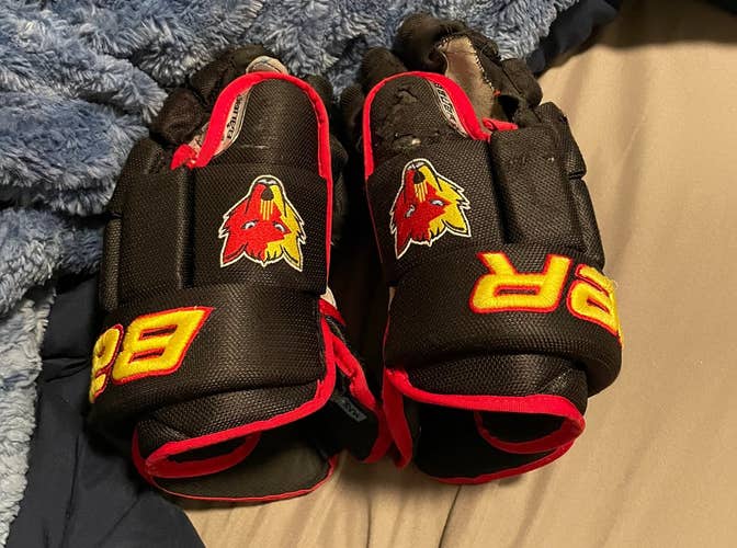 New Mexico Ice Wolves Bauer 4roll Gloves