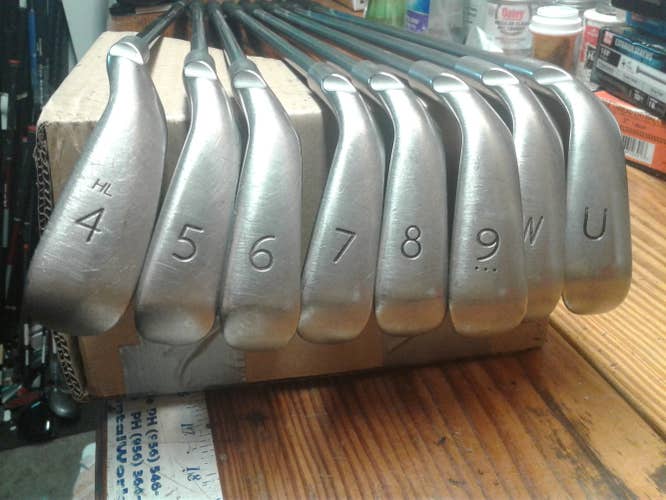 Used Ping G5 White Dot Mens RH Iron Set 5i-PW, UW with G2 HL 4i and Ping G5 Driver
