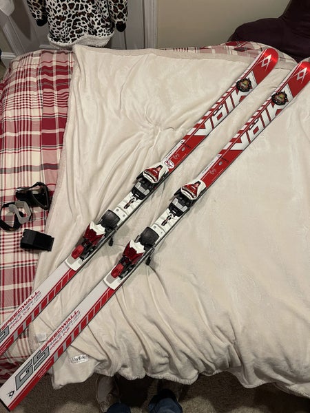 Like New Völkl Racetiger Speedwall GS WC FIS 183cm + Marker Race Xcell 16 bindings + UVO