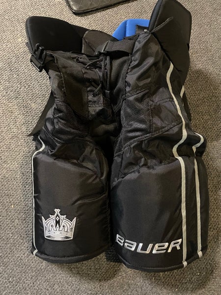 Black Senior New Small Bauer Custom Pro Hockey Pants Pro Stock