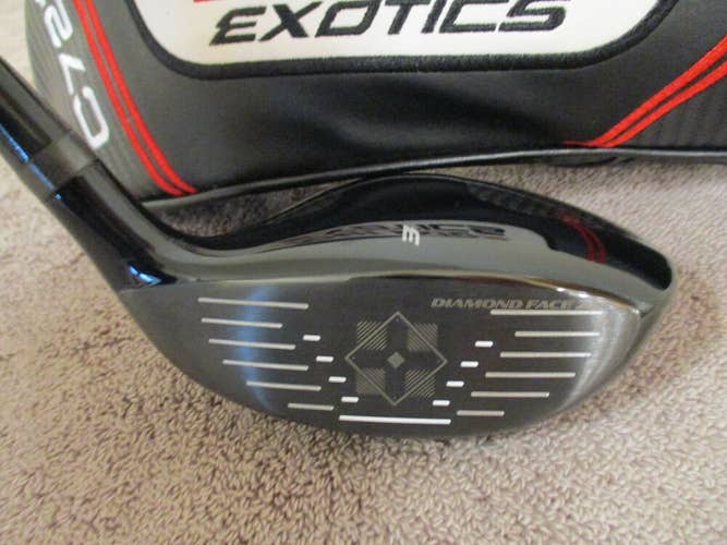 Tour Edge Exotics C 721 3 Wood 15* Fujikura Ventus Red 4T Core 6 Stiff LH