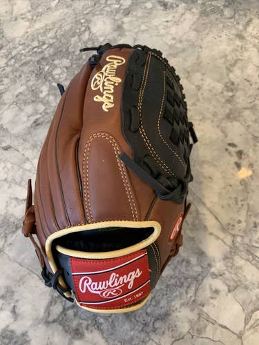 Brown Kid Pitch (9YO-13YO) Infield 12" Sandlot Series Baseball Glove